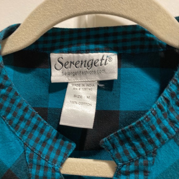Buffalo Check Plaid Tunic - Picture 2 of 4